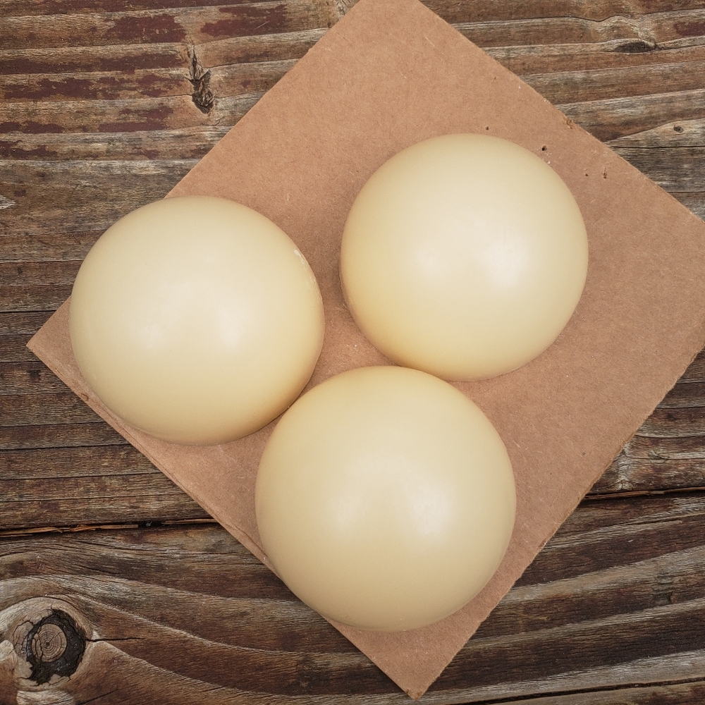(3) PartyLite Cafe Latte Aroma Melts - 2 1/4"